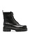 Z (S(UPER SALE Dsquared2 boots met zilver Icon logo Zwart