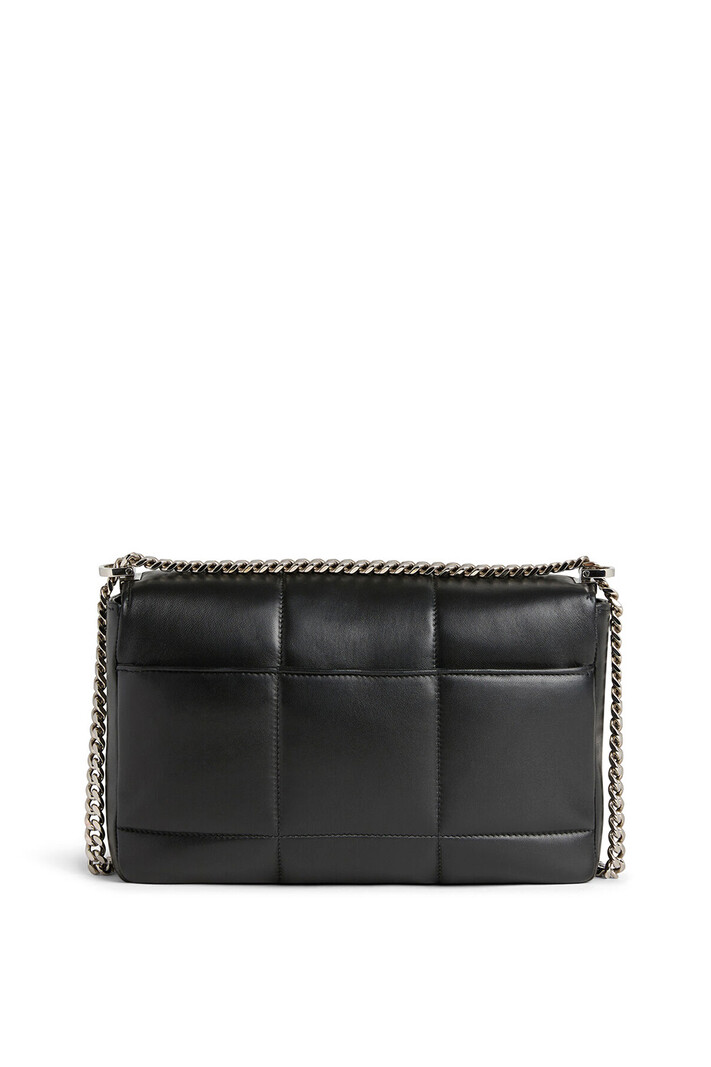 DSQUARED2 Dsquared2 D2 Statement Soft Shoulder Bag Black