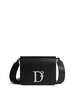 Z (S(UPER SALE Dsquared2 D2 Statement cross bodybag Zwart