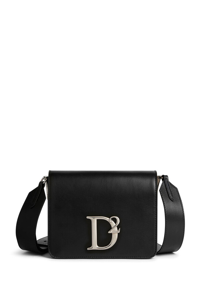 DSQUARED2 Dsquared2 D2 Statement cross bodybag Zwart