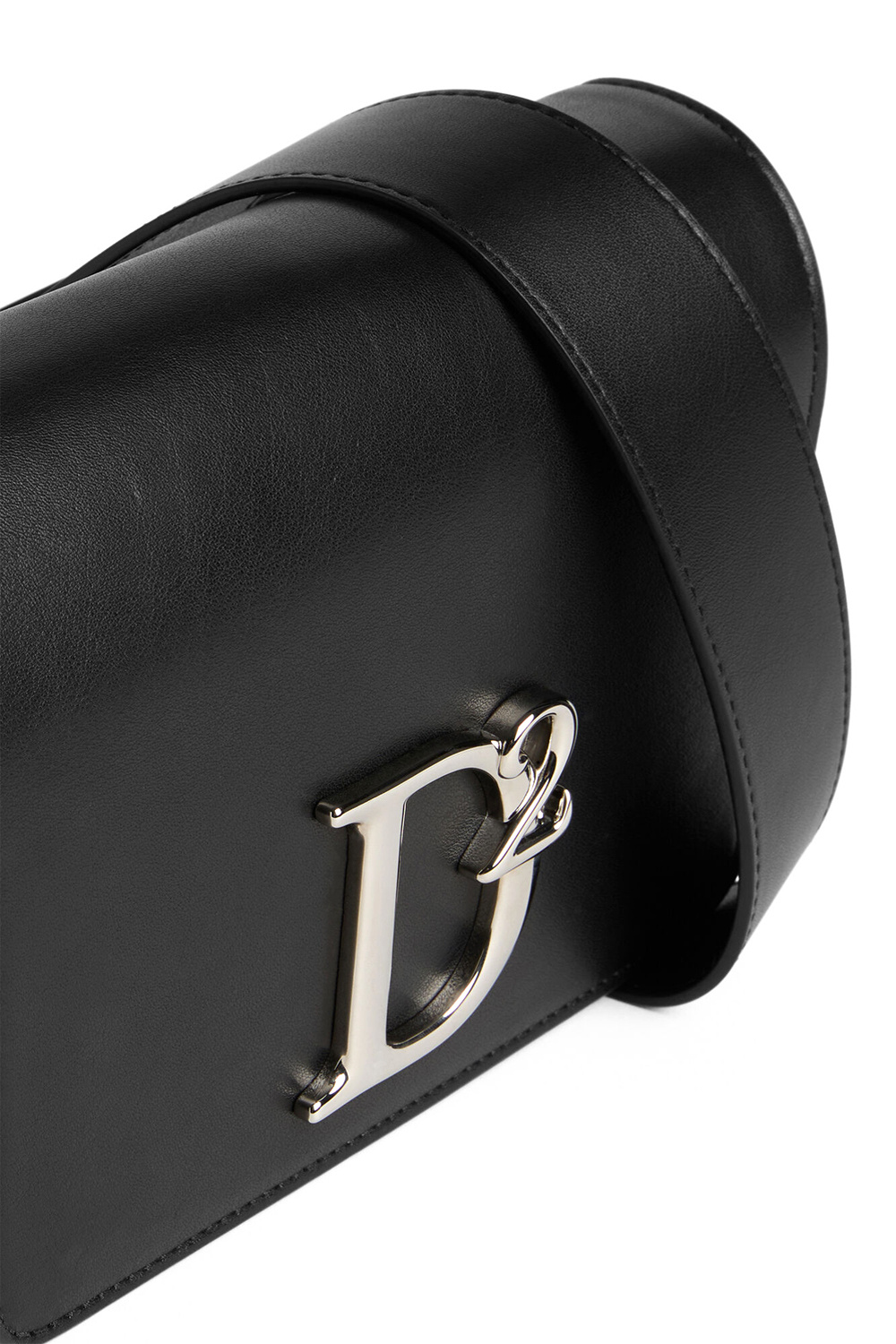 Z (S(UPER SALE Dsquared2 D2 Statement cross bodybag Zwart