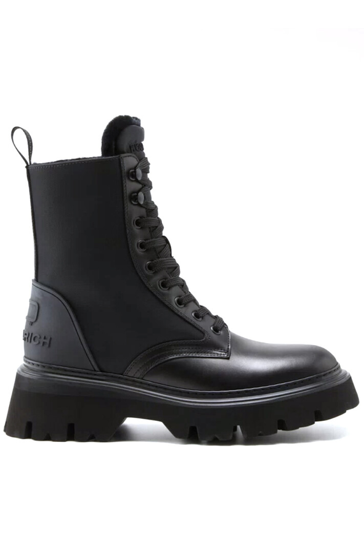 WOOLRICH woolrich ankle boots fully lined Black