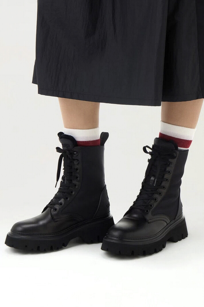 WOOLRICH woolrich ankle boots fully lined Black