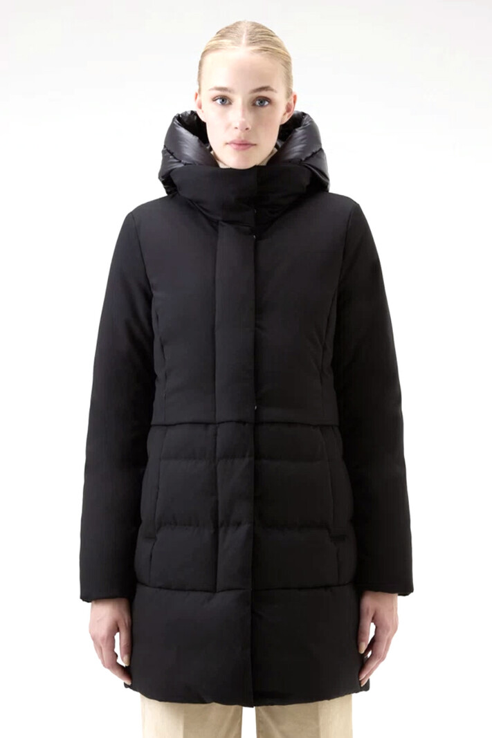 WOOLRICH Woolrich winter coat Luxe Puffy Prescott 2-in-1 Parka Black