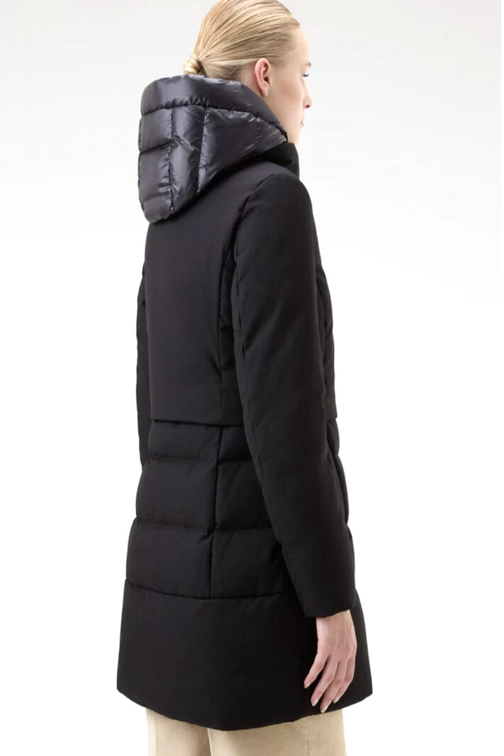 WOOLRICH Woolrich winter coat Luxe Puffy Prescott 2-in-1 Parka Black