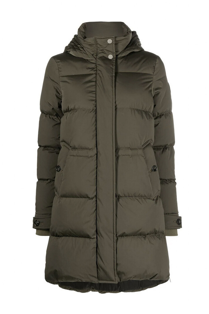 WOOLRICH Woolrich winterjas Alsea puffy parka Groen