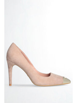 LIU JO LIU JO Vickie 150 pump suede leer poeder Roze / Beige