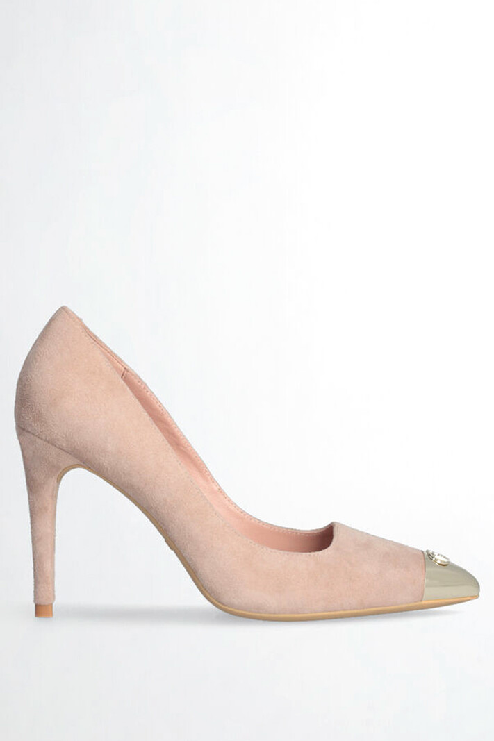 LIU JO LIU JO Vickie 150 pump suede leather powder Pink / Beige