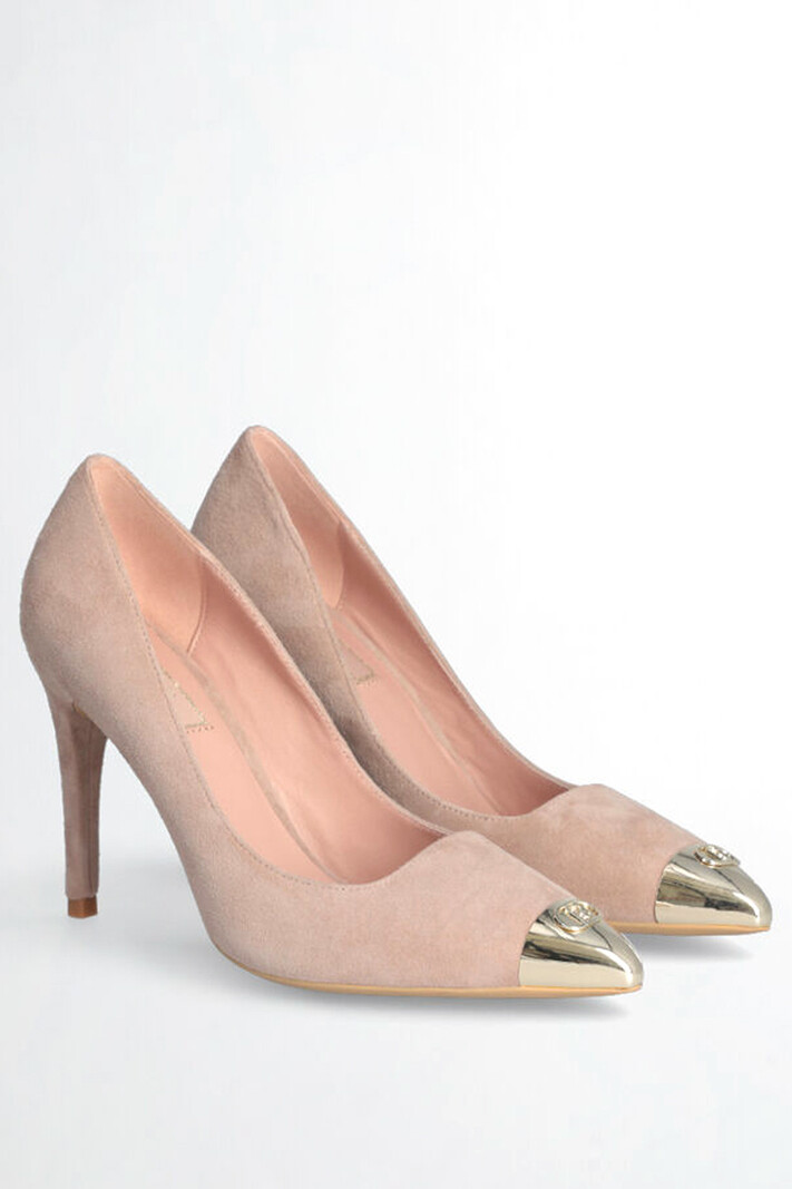 LIU JO LIU JO Vickie 150 pump suede leather powder Pink / Beige