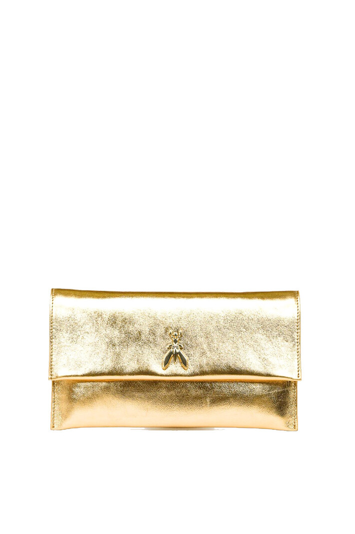 PATRIZIA PEPE Patrizia Pepe clutch / bag with gold chain Gold