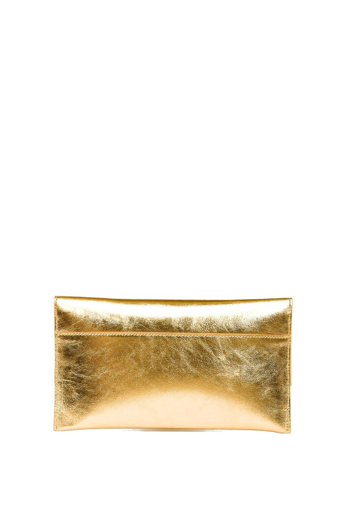 PATRIZIA PEPE Patrizia Pepe clutch / bag with gold chain Gold