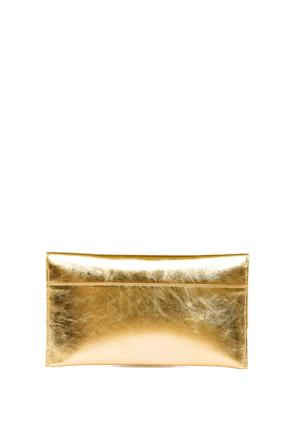 PATRIZIA PEPE Patrizia Pepe clutch / tas met gouden ketting Goud