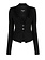 PATRIZIA PEPE Patrizia Pepe colbert blazer strech Zwart