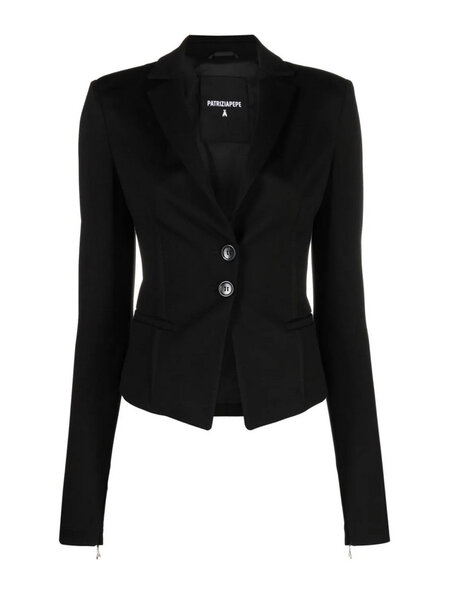 PATRIZIA PEPE ﻿﻿Patrizia Pepe jacket blazer strech Black