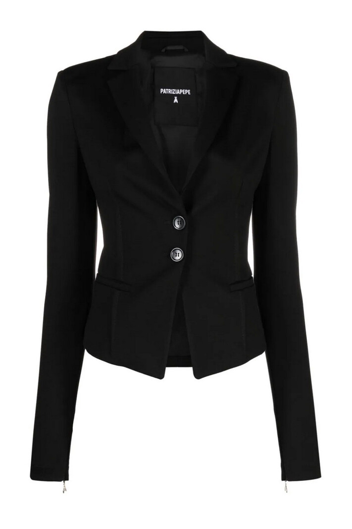 PATRIZIA PEPE Patrizia Pepe jacket blazer strech Black