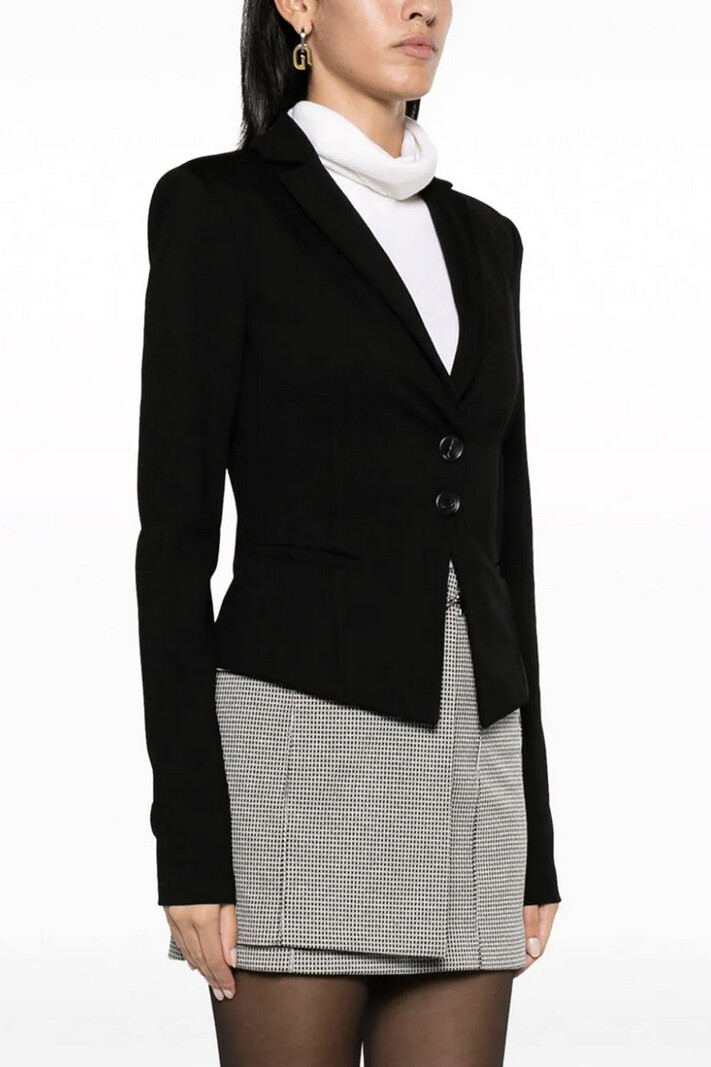 PATRIZIA PEPE Patrizia Pepe colbert blazer strech Zwart