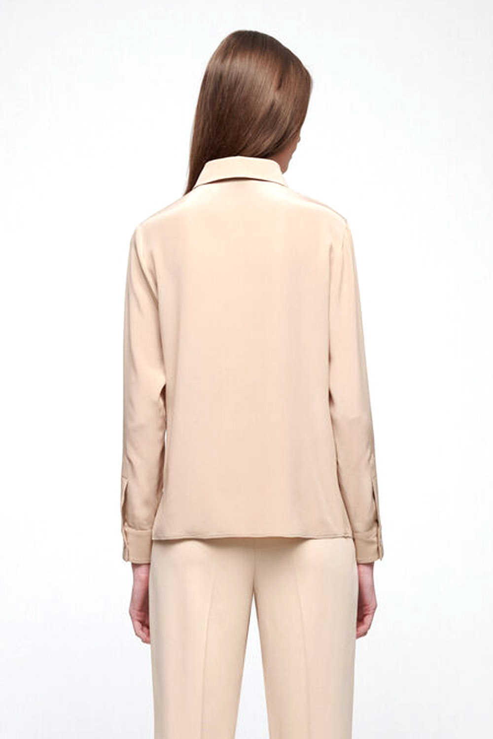 LUISA SPAGNOLI Louisa Spagnoli silk blouse Limonaia Beige