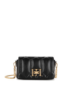 ELISABETTA FRANCHI Elisabetta Franchi kleine puffer tas Zwart