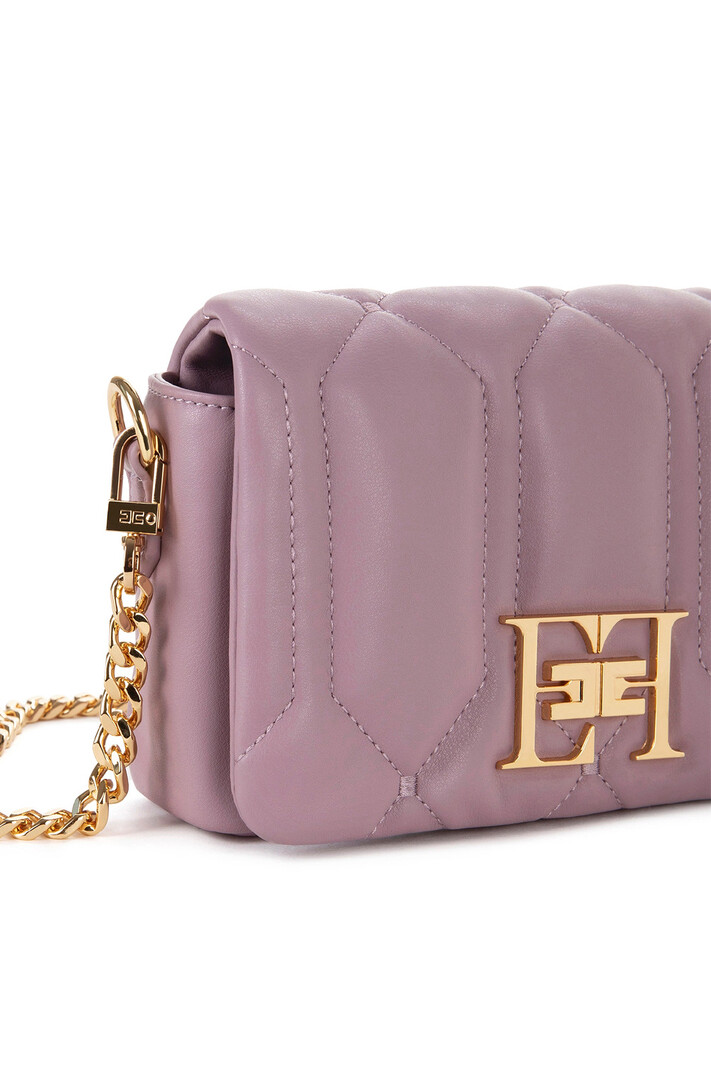 ELISABETTA FRANCHI Elisabetta Franchi small puffer bag candy violet Purple