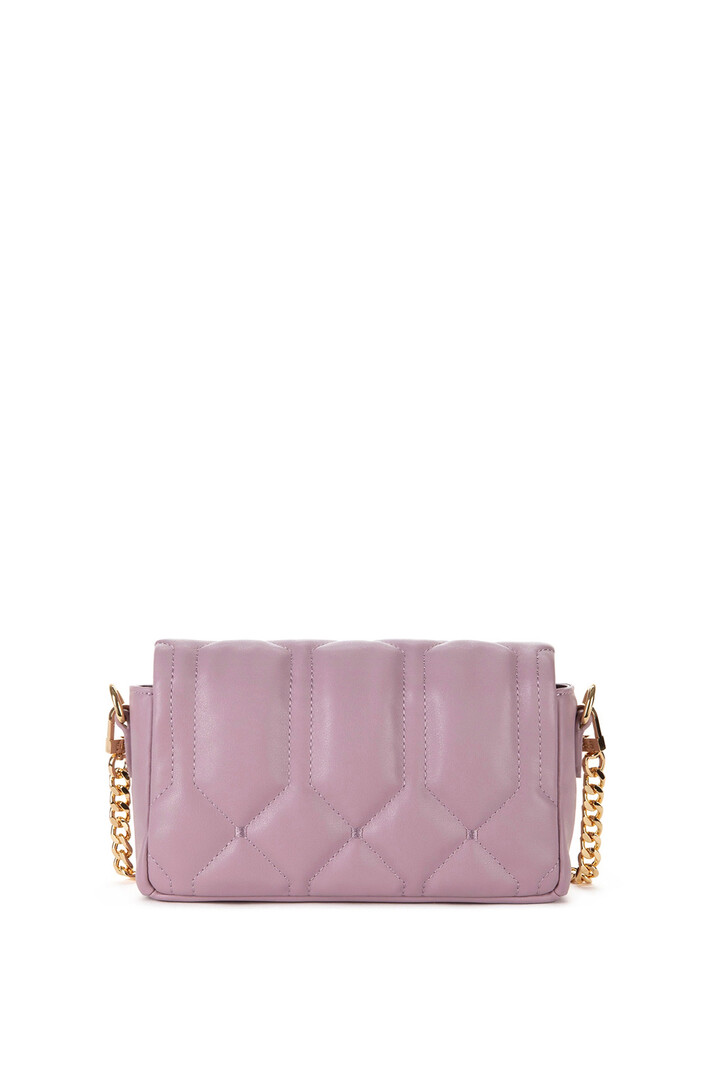 ELISABETTA FRANCHI Elisabetta Franchi small puffer bag candy violet Purple