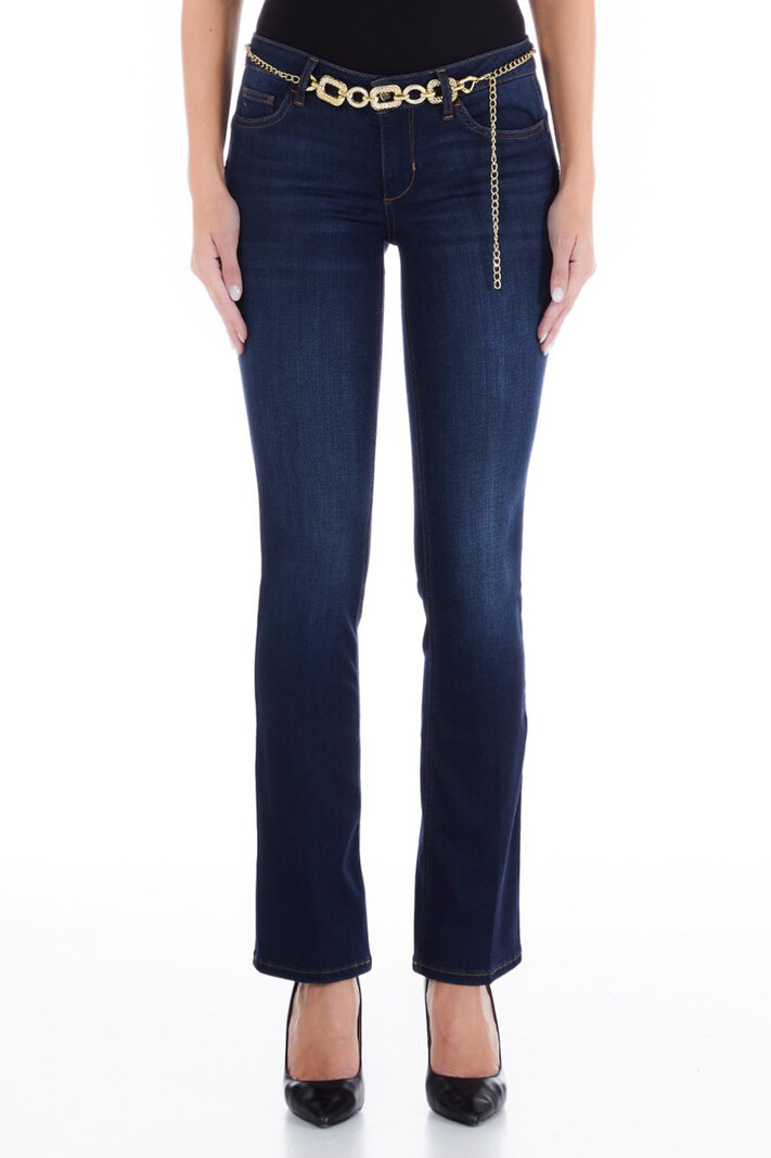 LIU JO LIU JO flaired jeans ( chain can also come off) Blue
