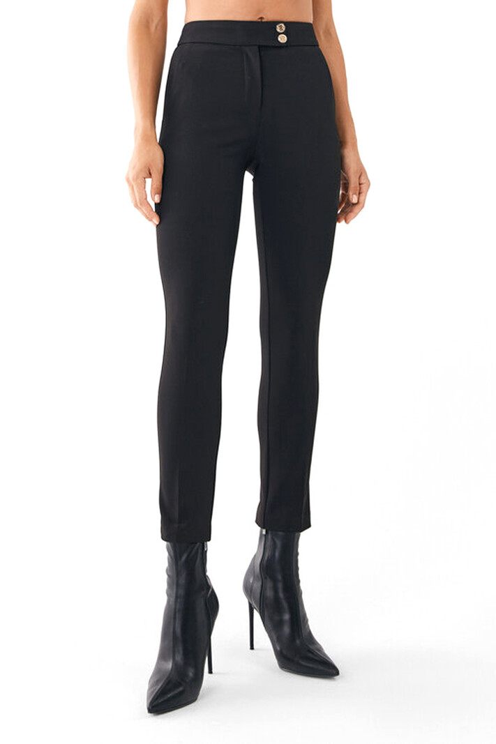 LIU JO LIU JO straight leg trousers Black