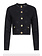 PINKO Pinko Love Birds jacquard jacket / cardigan Black