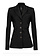 PINKO Pinko Blazer jacket Edvige strech and tapered Black