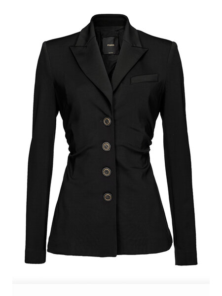 PINKO Pinko Blazer colbert Edvige strech en aansluitend Zwart ( valt klein uit )