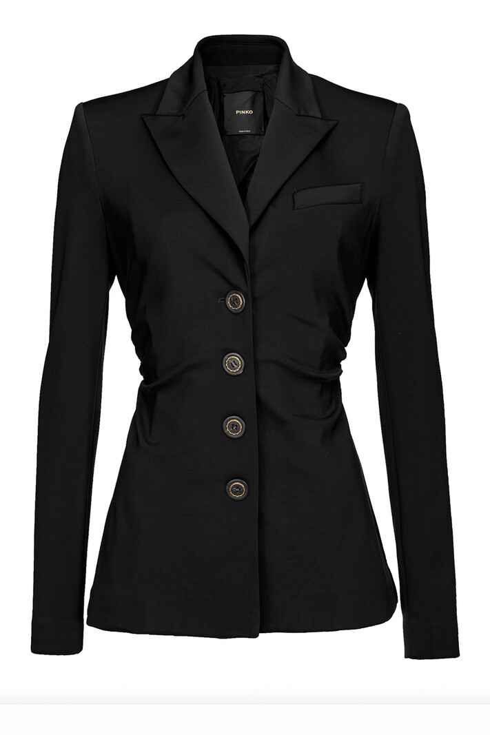 PINKO Pinko Blazer jacket Edvige strech and tapered Black