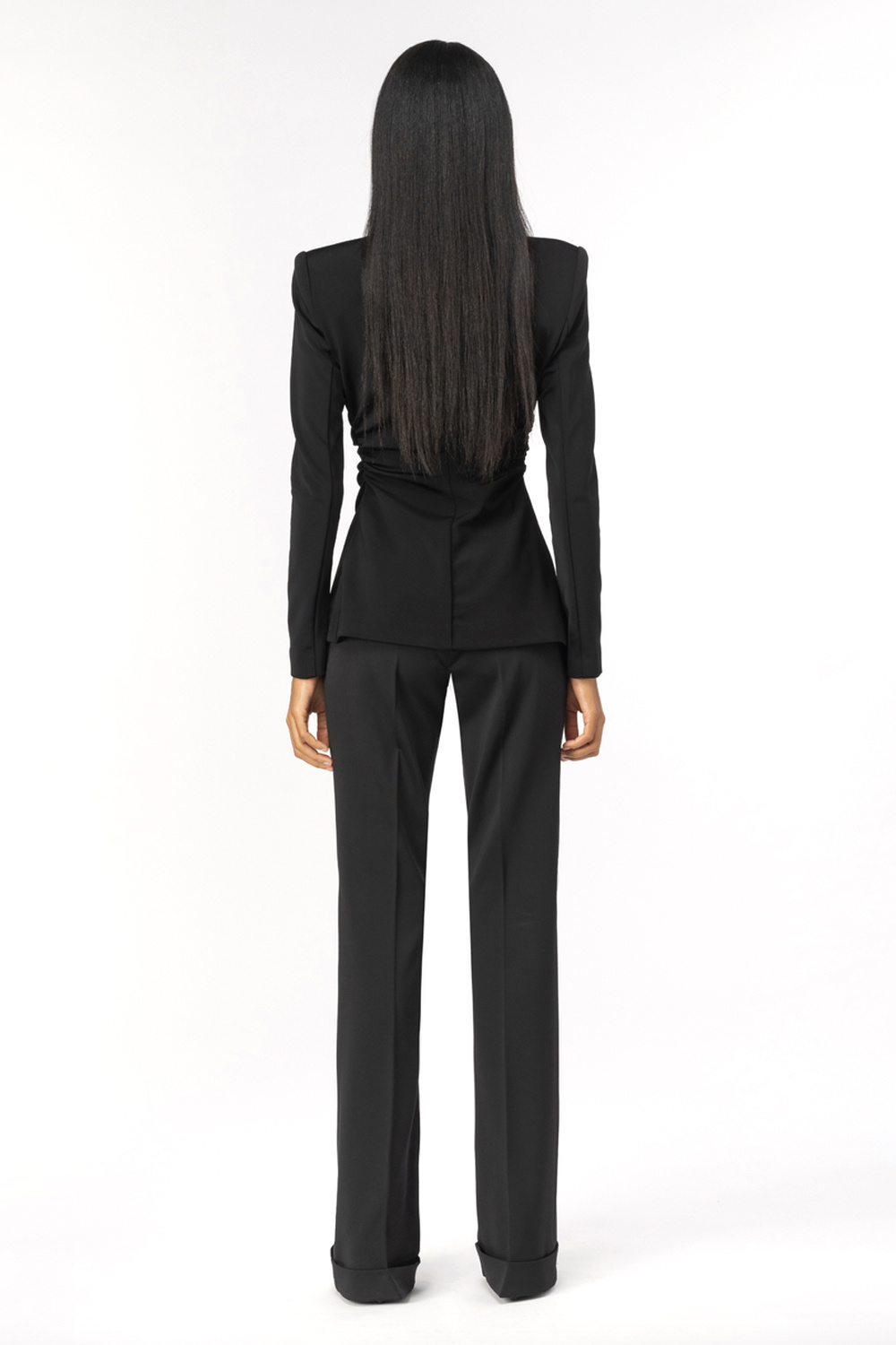 PINKO Pinko flared pantalon hulka Zwart