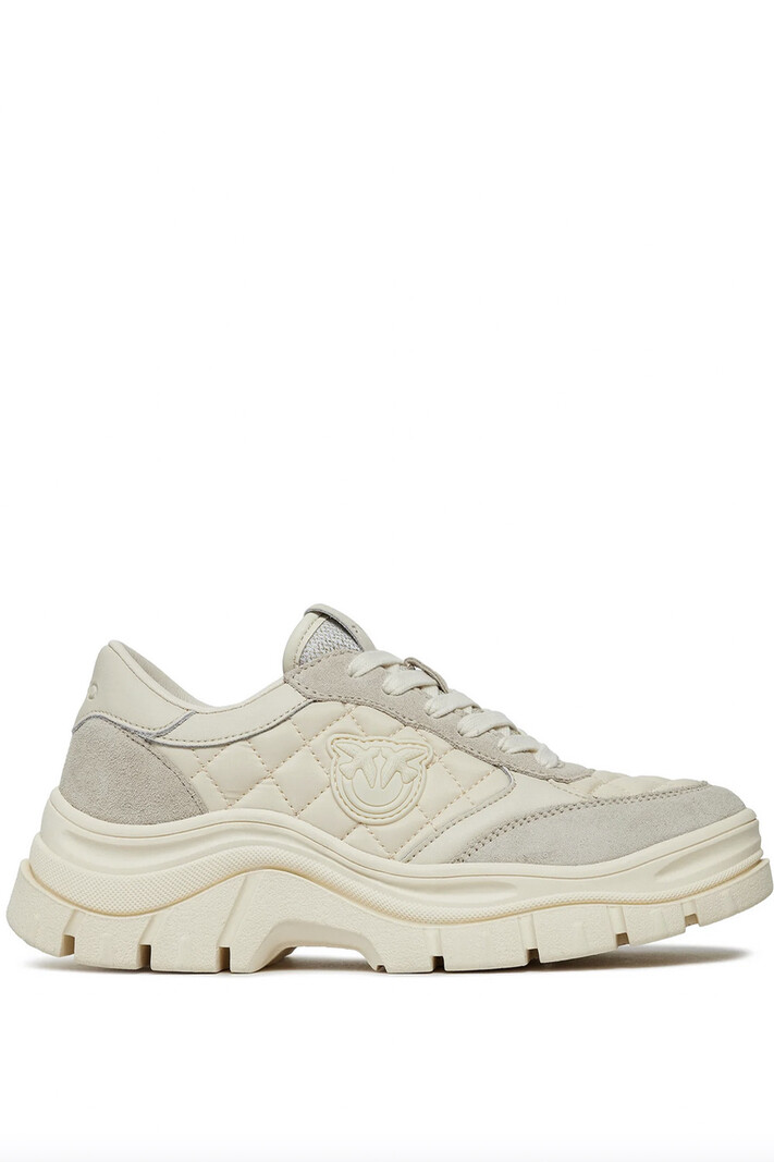 PINKO Pinko memphis trainers cream White