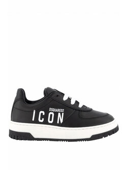 Z (S(UPER SALE Dsquared2 trainer with Icon logo Black