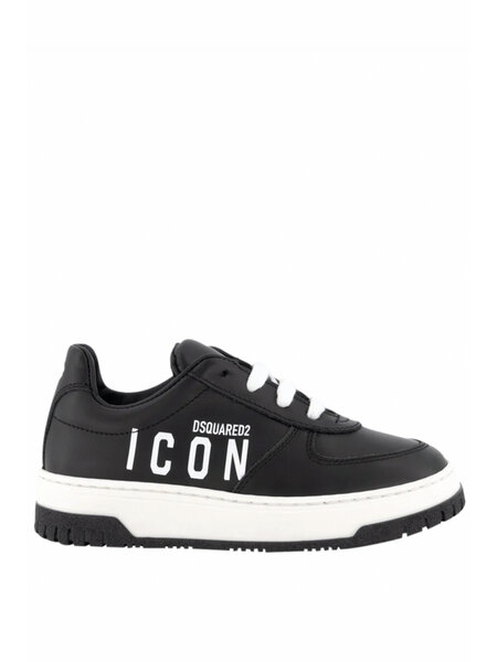 DSQUARED2 + Kids Dsquared2 trainer with Icon logo Black