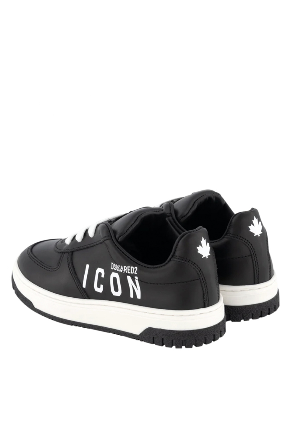 Z (S(UPER SALE Dsquared2 trainer with Icon logo Black
