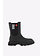 Z (S(UPER SALE Dsquared2 DSQ2 boots boots KIDS with red logo Black