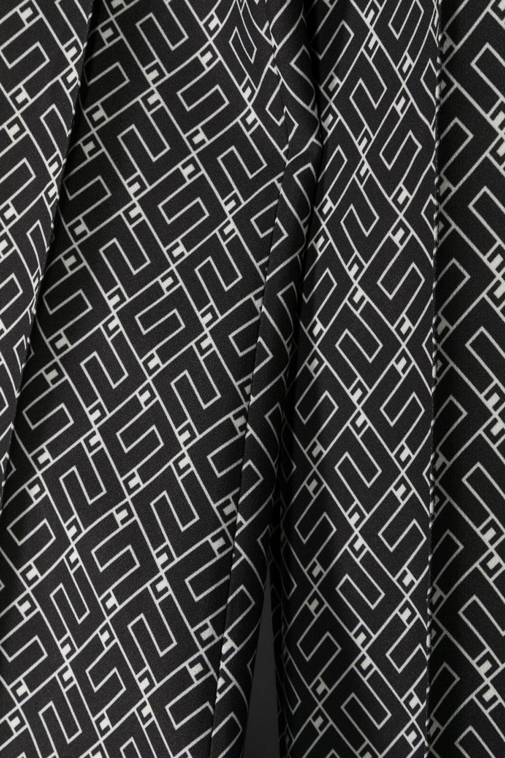 Z (S(UPER SALE Elisabetta Franchi Junior La Mia Bambino pantalon broek in logo print Zwart