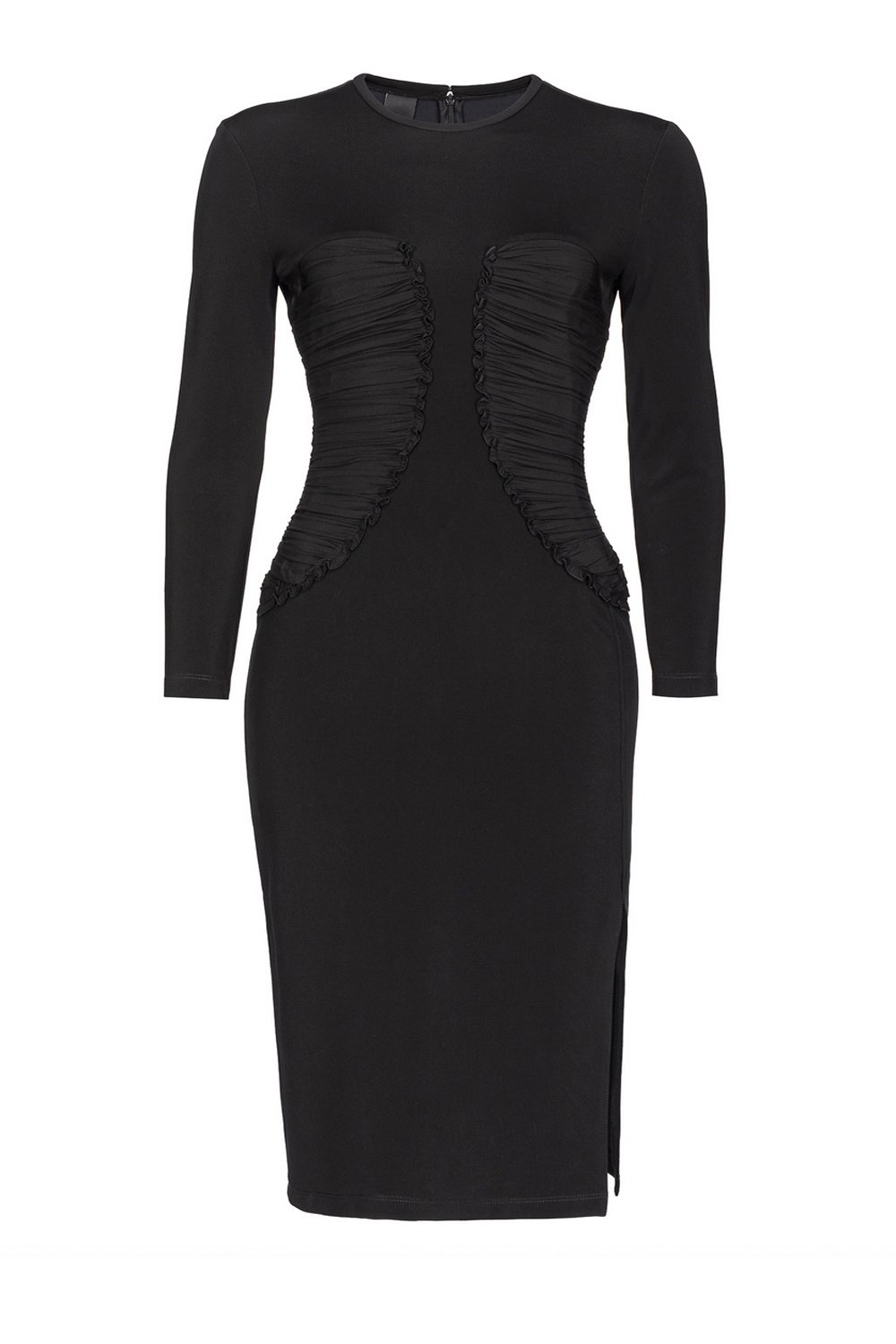 PINKO Pinko ultra strech dress with waist detailing Black