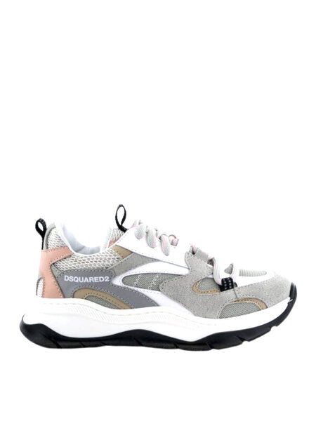 DSQUARED2 Dsquared2 sneaker with soft pink detail Grey