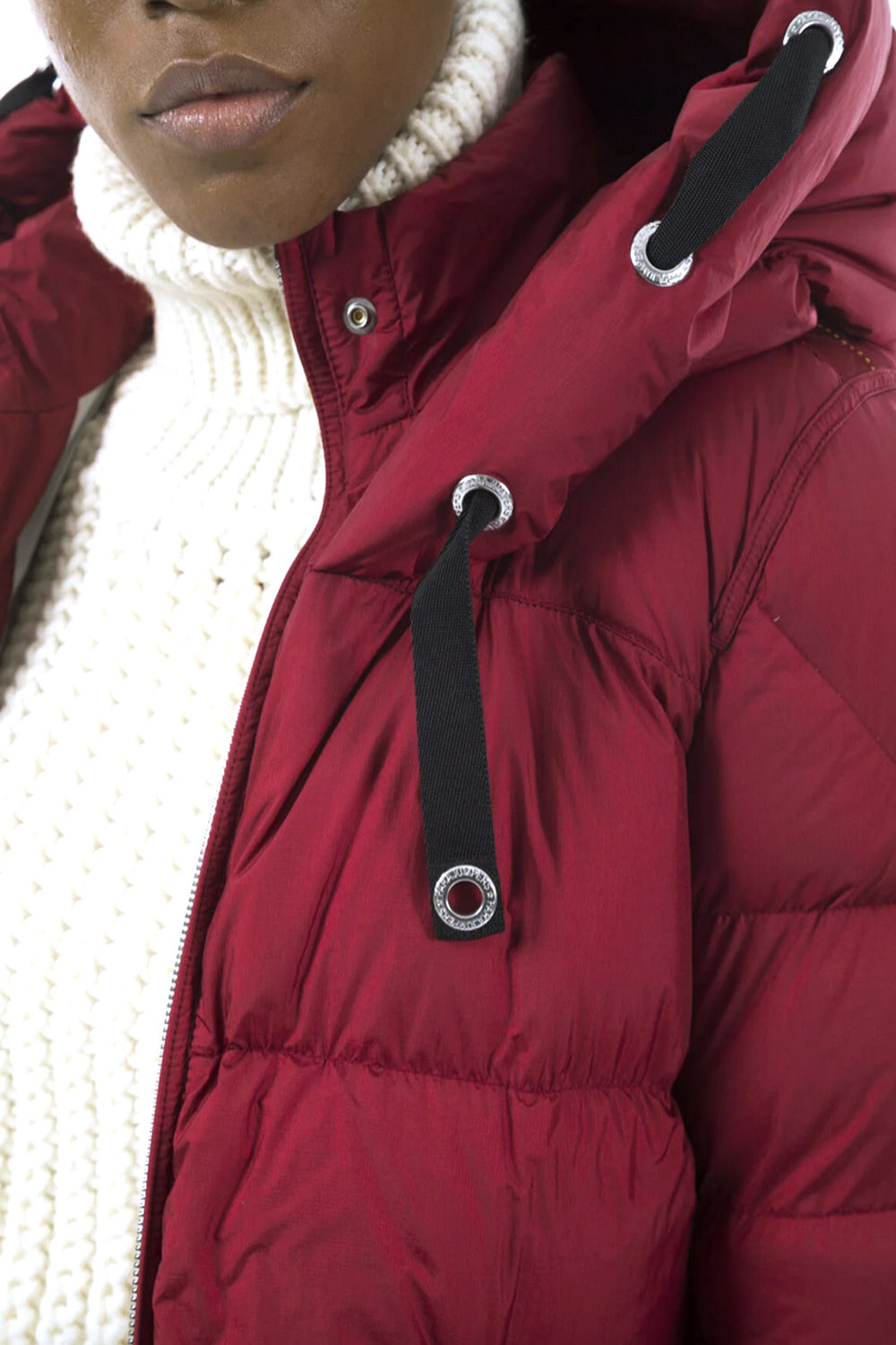 PARAJUMPERS Parajumpers long puffer winterjas Panda Navy / Blauw