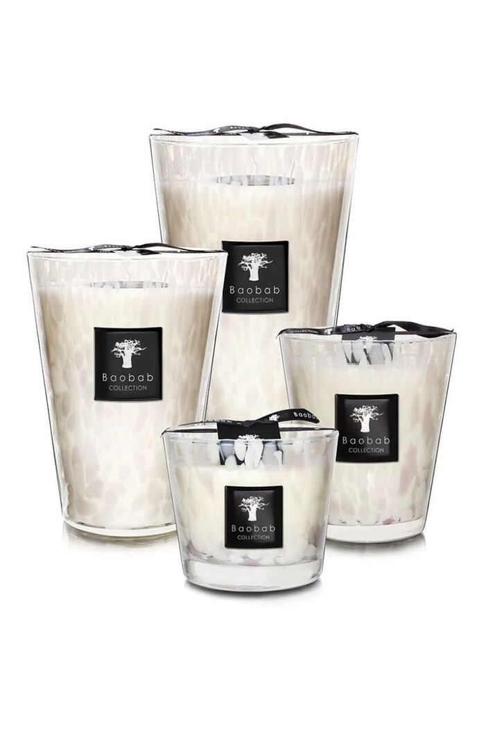 BAOBAB COLLECTION Baobab collection scented candle White Pearls Max 24