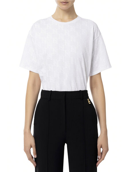 ELISABETTA FRANCHI Elisabetta Franchi tshirt Wit