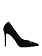 ELISABETTA FRANCHI Elisabetta Franchi suede pump with clasp Black