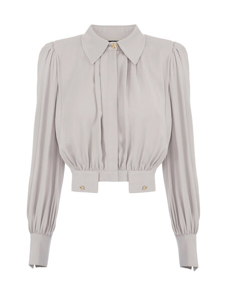 ELISABETTA FRANCHI Elisabetta Franchi blouse short Perla / Gray