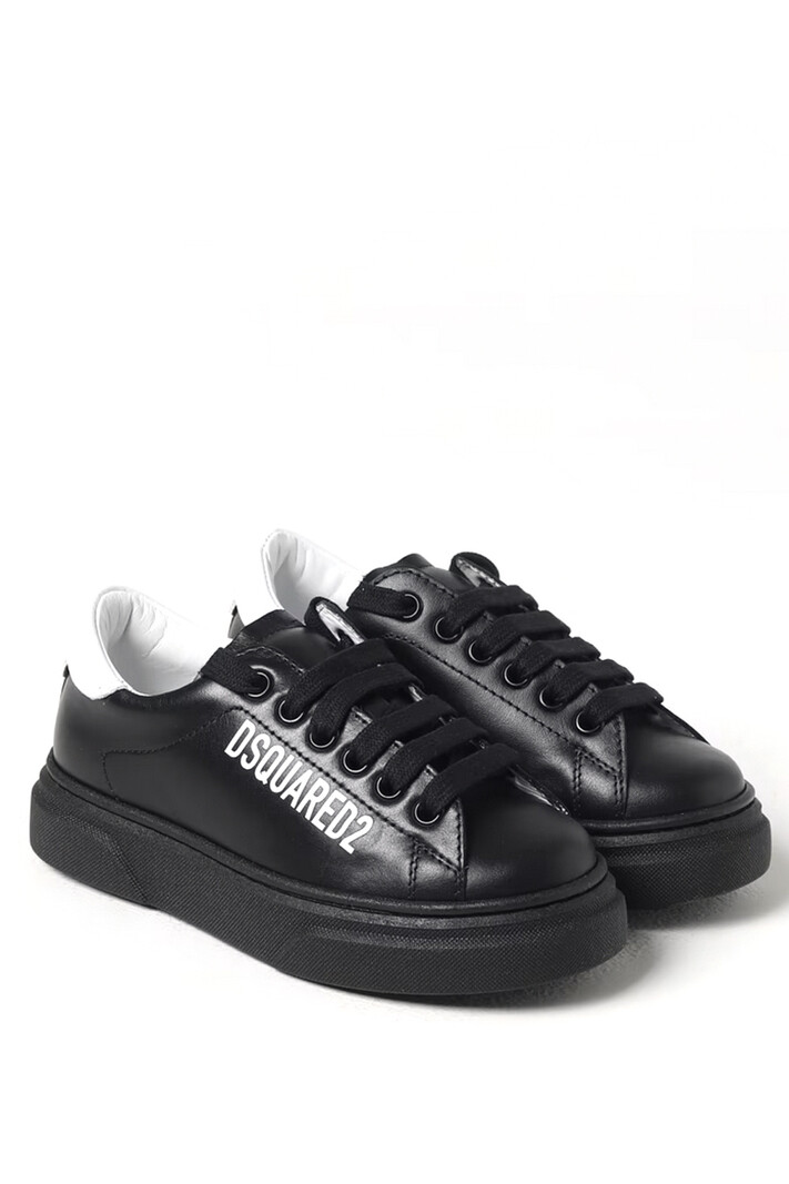 DSQUARED2 Dsquared2 trainer with white logo Black
