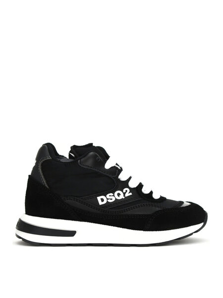 DSQUARED2 dsquared2 sneakers with small wedge heel Black