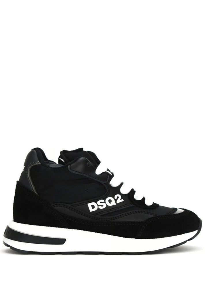 DSQUARED2 dsquared2 sneakers met kleine sleehak Zwart