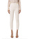 ELISABETTA FRANCHI Elisabetta Franchi pants with gold logo detailing at waist Burro / Room White