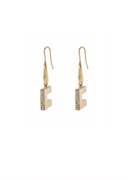 ELISABETTA FRANCHI Elisabetta Franchi earrings pendants with stones Gold