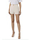 ELISABETTA FRANCHI Elisabetta Franchi shorts shorts with gold logo Burro / cream White